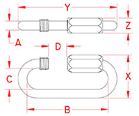Line Drawing for Long Quick Links