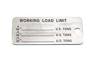 Sling Identification Tags