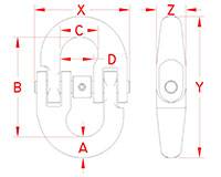 Line Drawing for Hammerlock Links