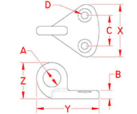 Line Drawing for Anchor Eyes