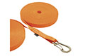 Orange Color Double Jackline with Clip