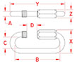 Line Drawing for Long Quick Links