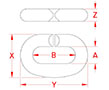 Line Drawing for "C" Connecting Links