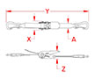 Line Drawing for Ratchet Assemblies with Clips