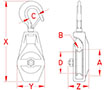 Line Drawing for Rope Seine Blocks with Hook