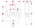 Line Drawing for Hammerlock Links
